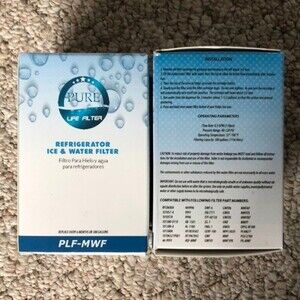 Refrigerator ice and water filters